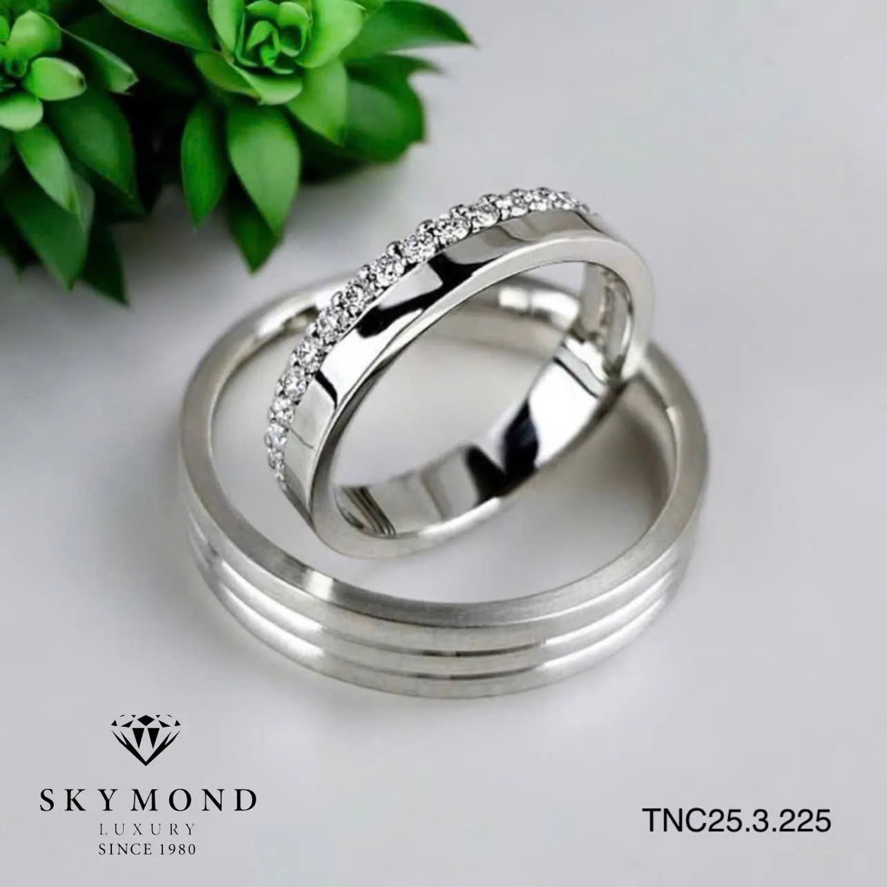 hình ảnh nhẫn cưới Skymond