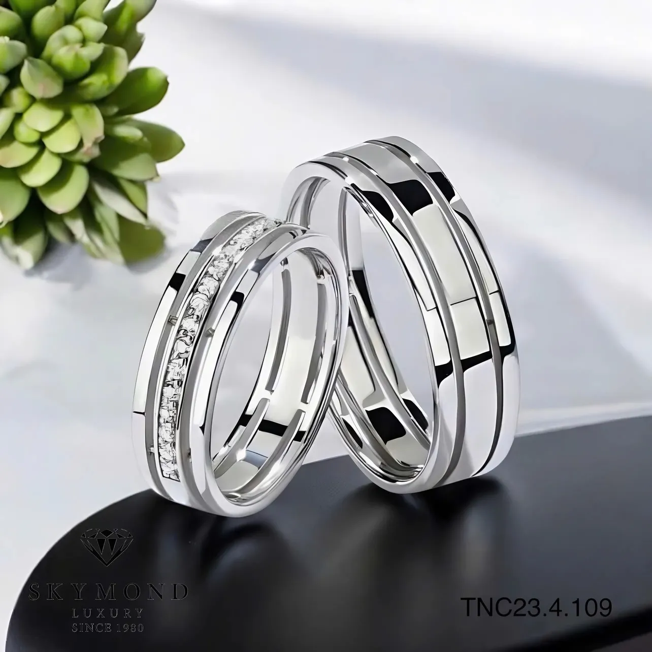 hình ảnh nhẫn cưới Skymond