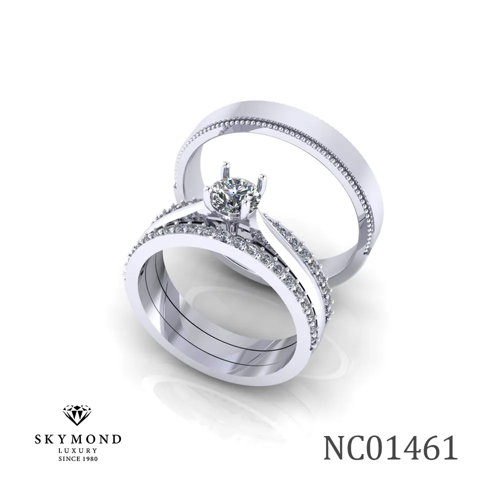 mẫu nhẫn cưới nc01461