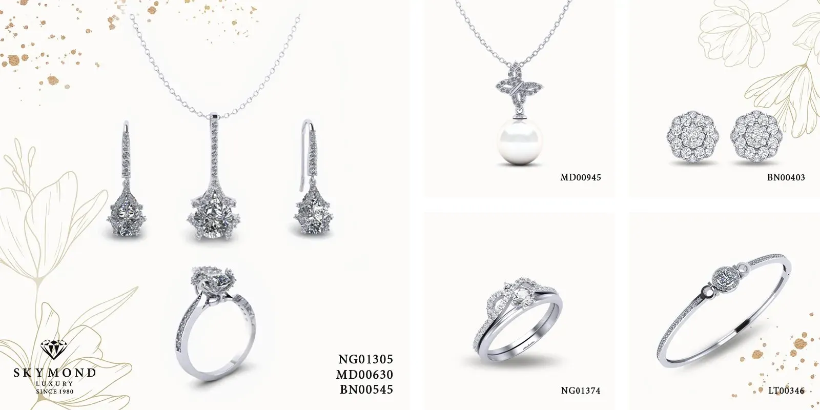 Bộ sưu tập trang sức Skymond Luxury