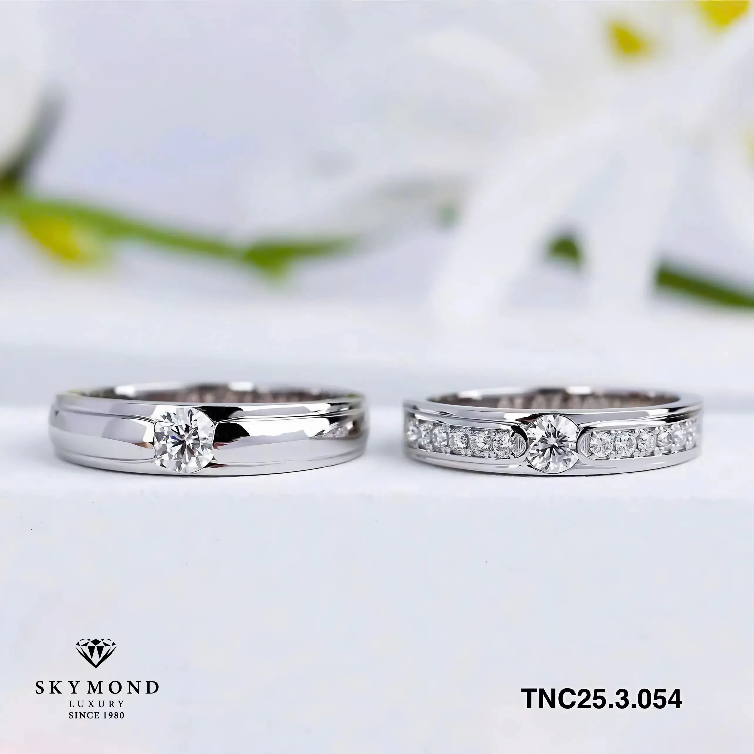 hình ảnh nhẫn cưới bạch kim