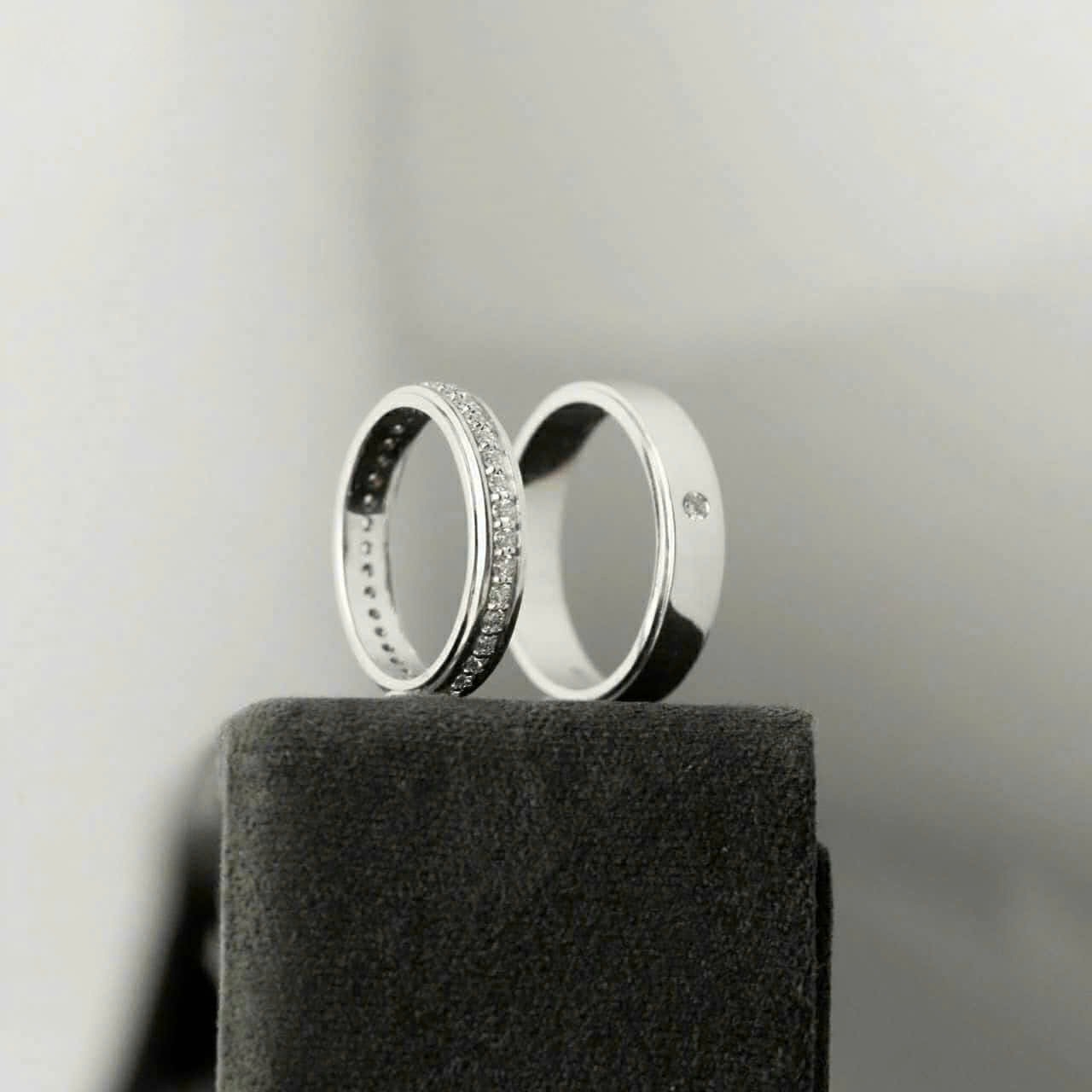 cặp nhẫn cưới skymond