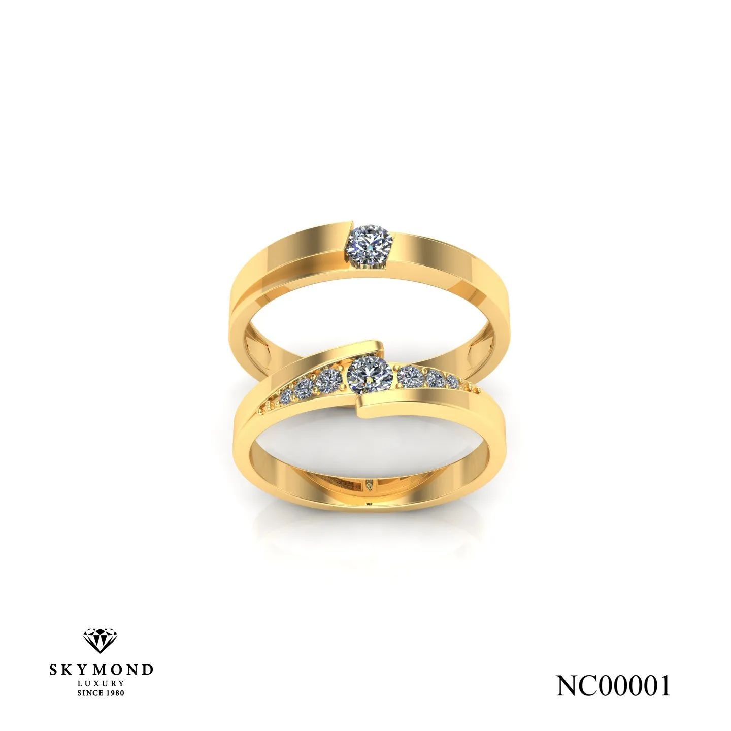 cặp nhẫn cưới NC00001