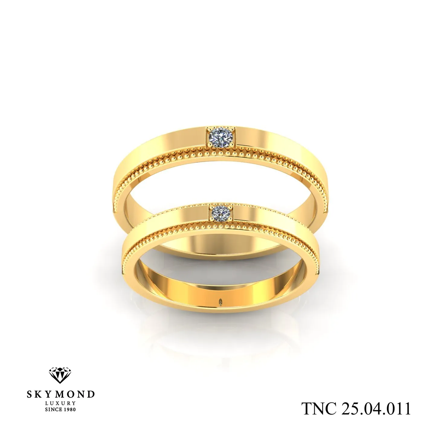 Nhẫn Cưới Vàng Vàng