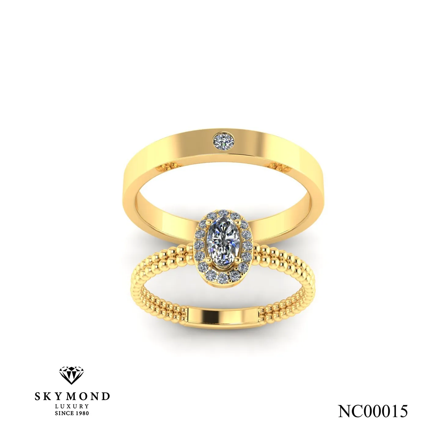 Nhẫn Cưới Vàng Vàng