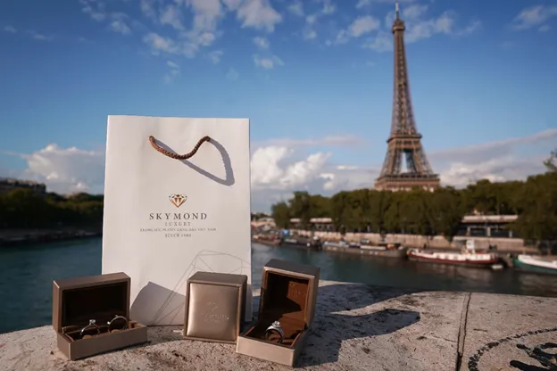 Skymond Luxury thương hiệu dẫn đầu xu hướng nhẫn cưới thiết kế