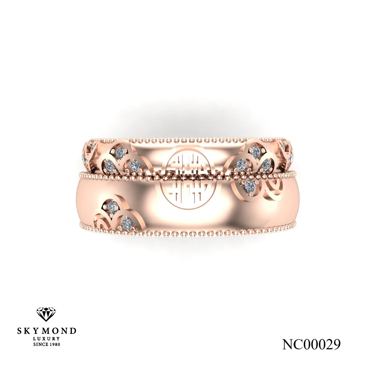 Nhẫn Cưới Vàng Hồng