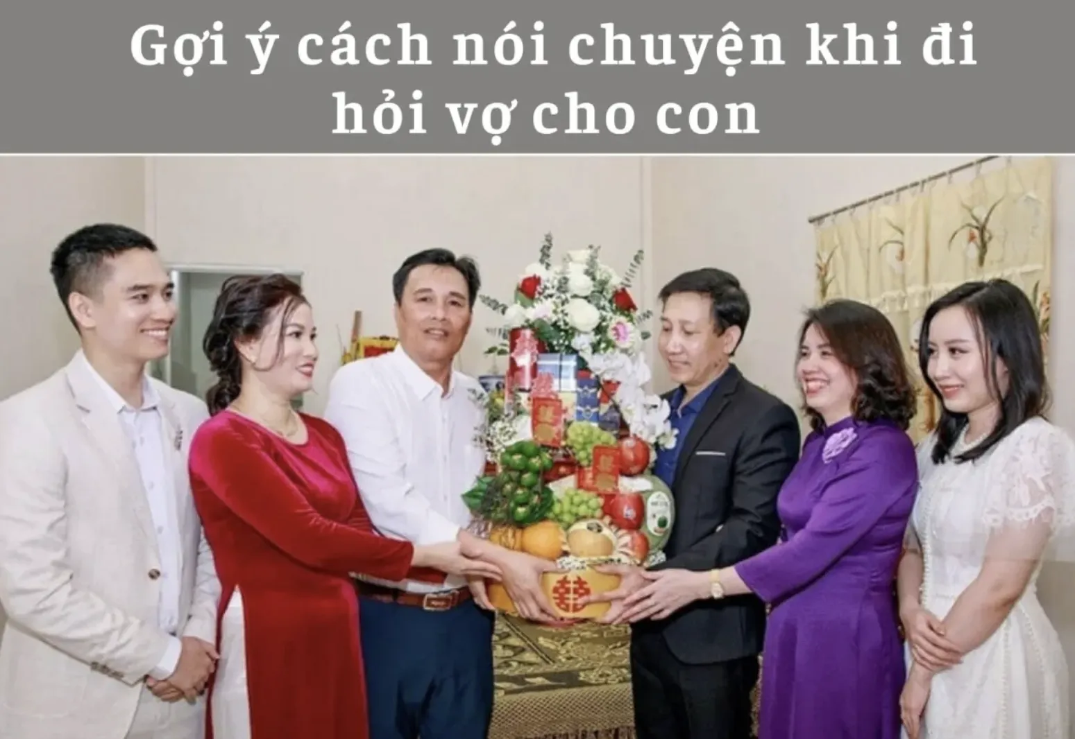 xin phép bố mẹ cho cưới