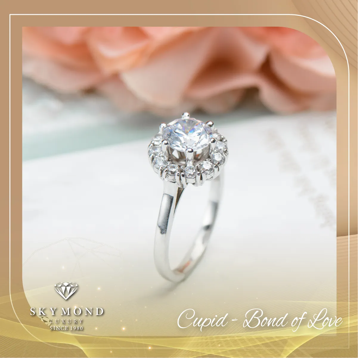 nhẫn cầu hôn hiện đại