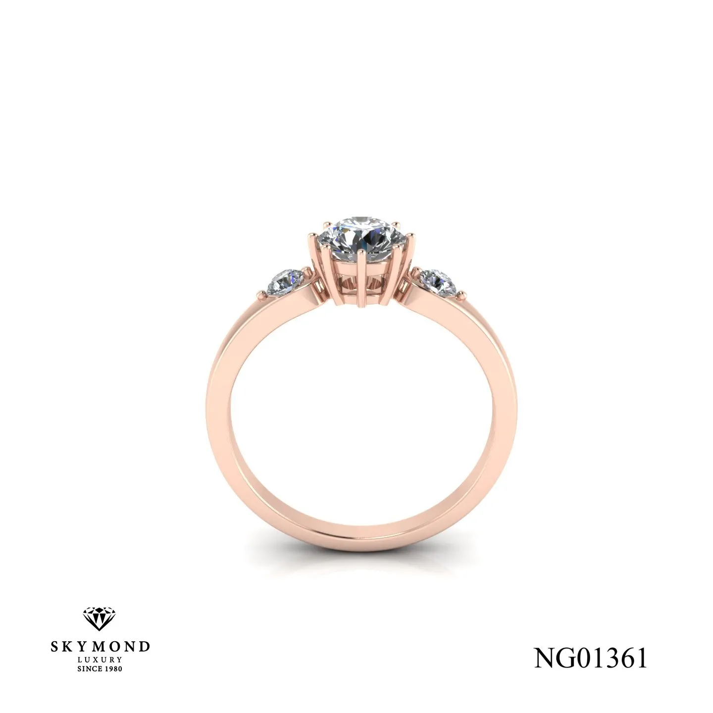 nhẫn cầu hôn skymond