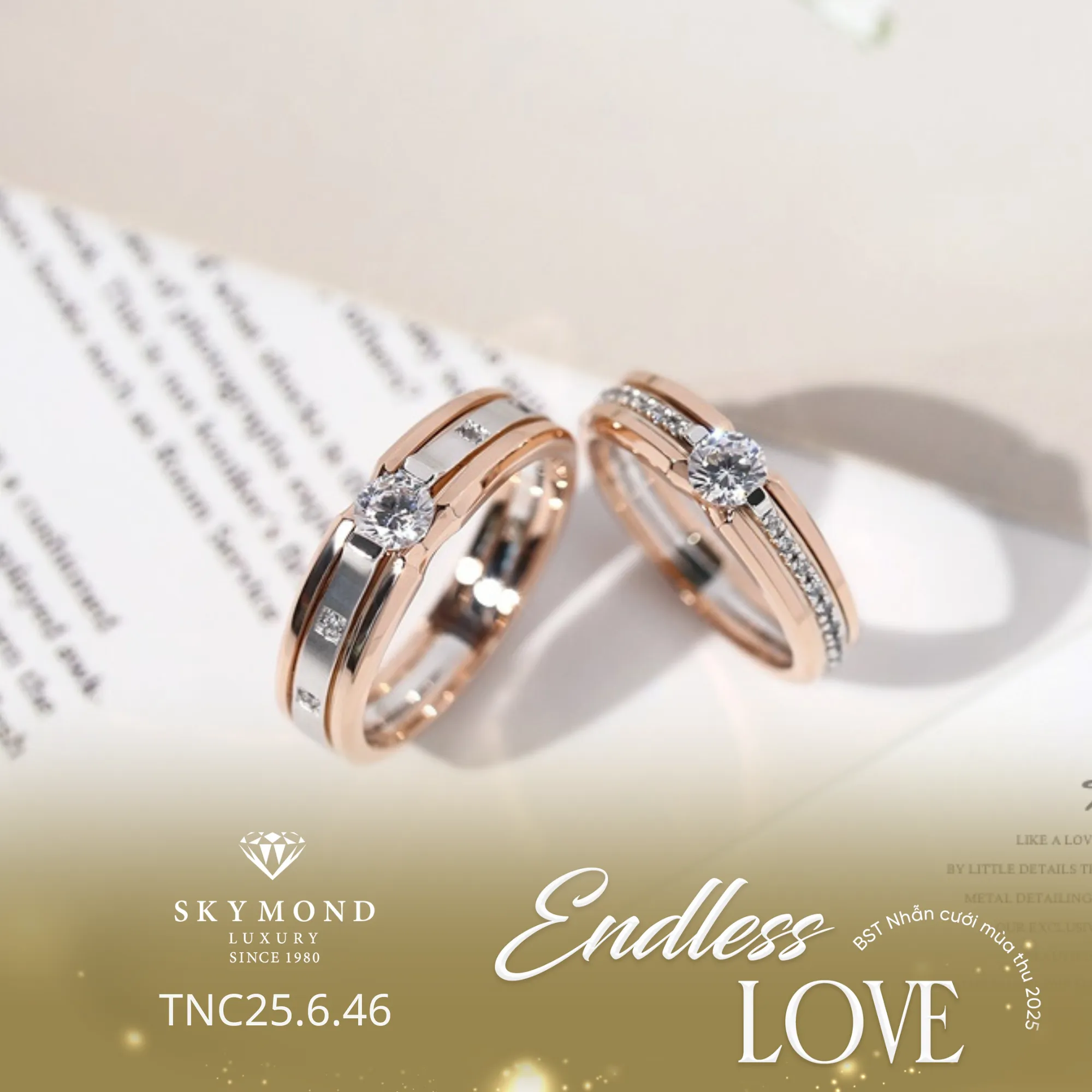 nhẫn cưới skymond