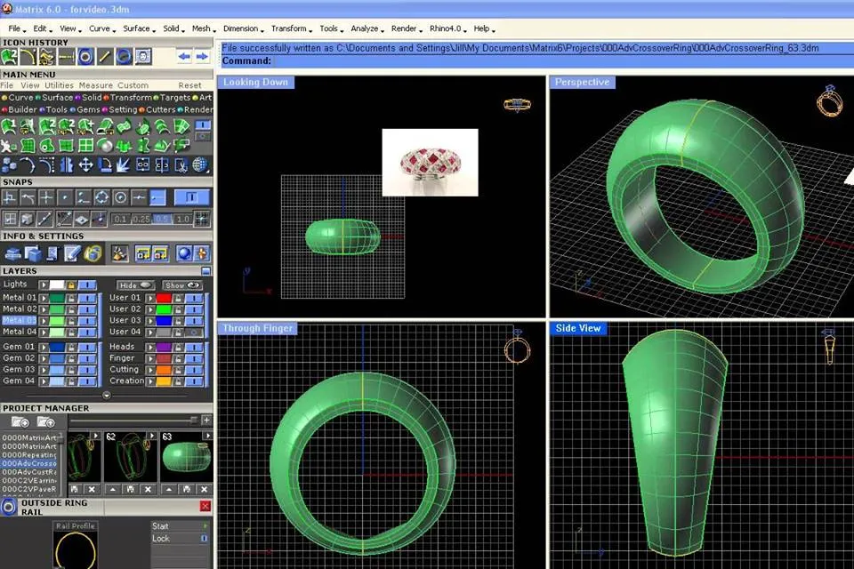 phần mềm thiết kế trang sức