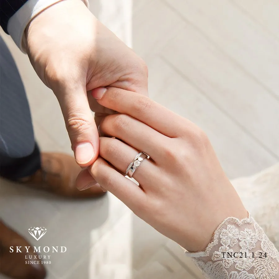 vị trí đeo nhẫn cưới