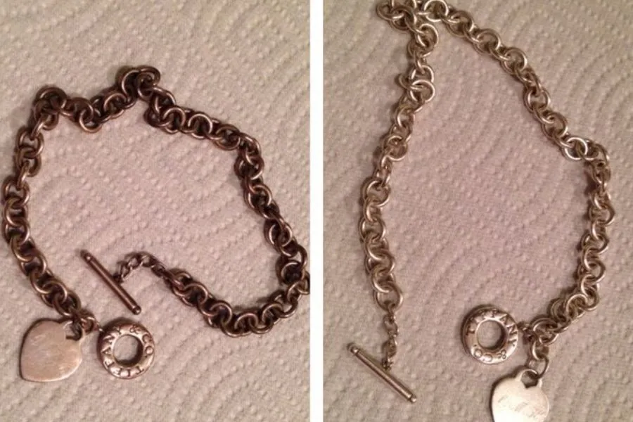 trang sức xỉn màu