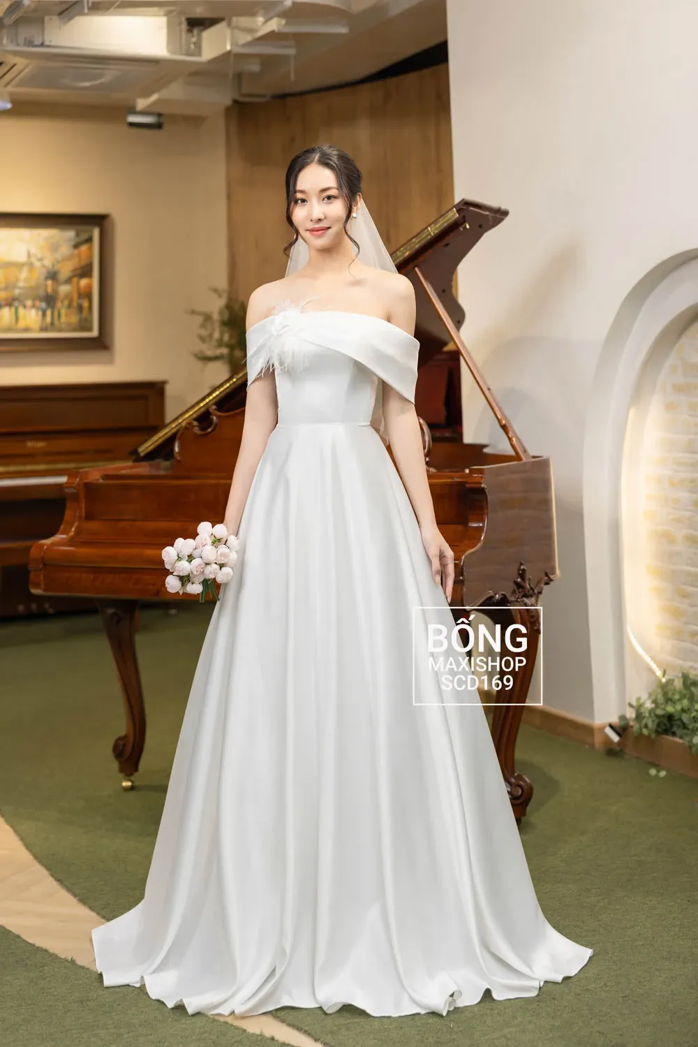 váy cưới bống bridal
