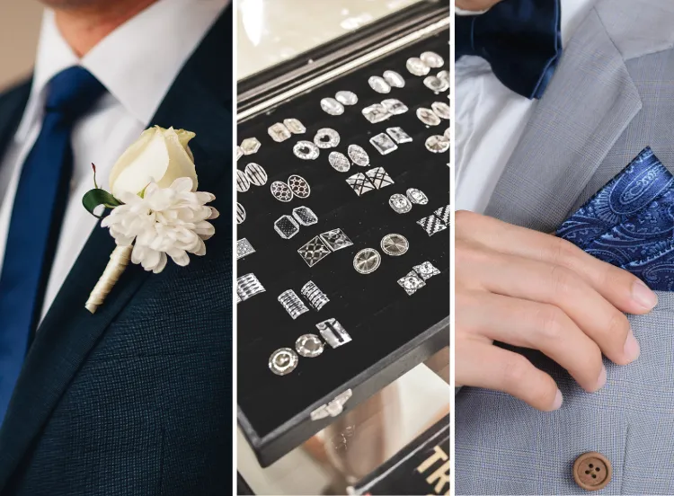 phụ kiện vest cưới