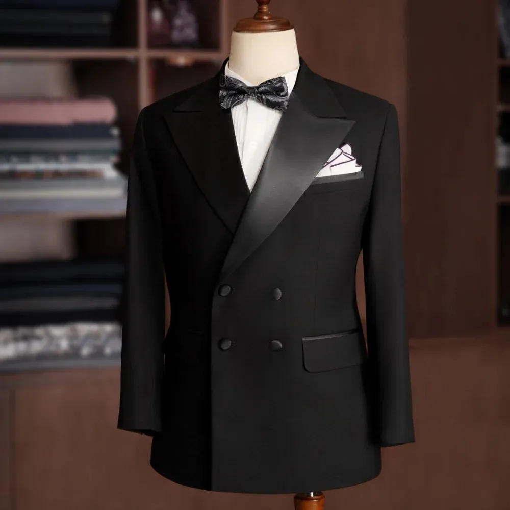 vest cưới double breasted