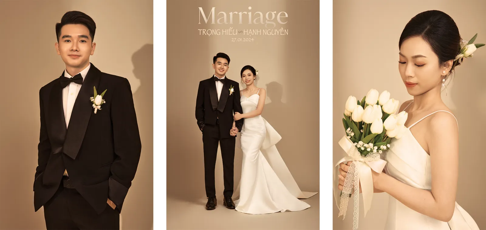 ảnh cưới phong cách hiện đại