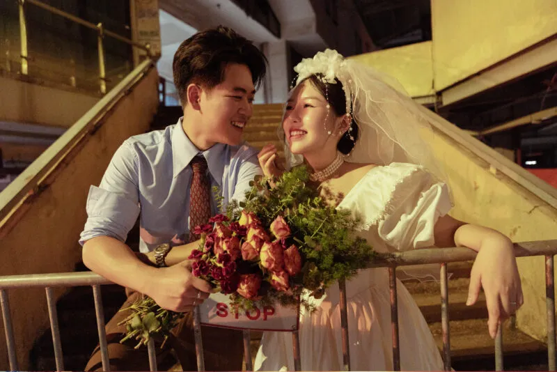 ảnh cưới phong cách vintage