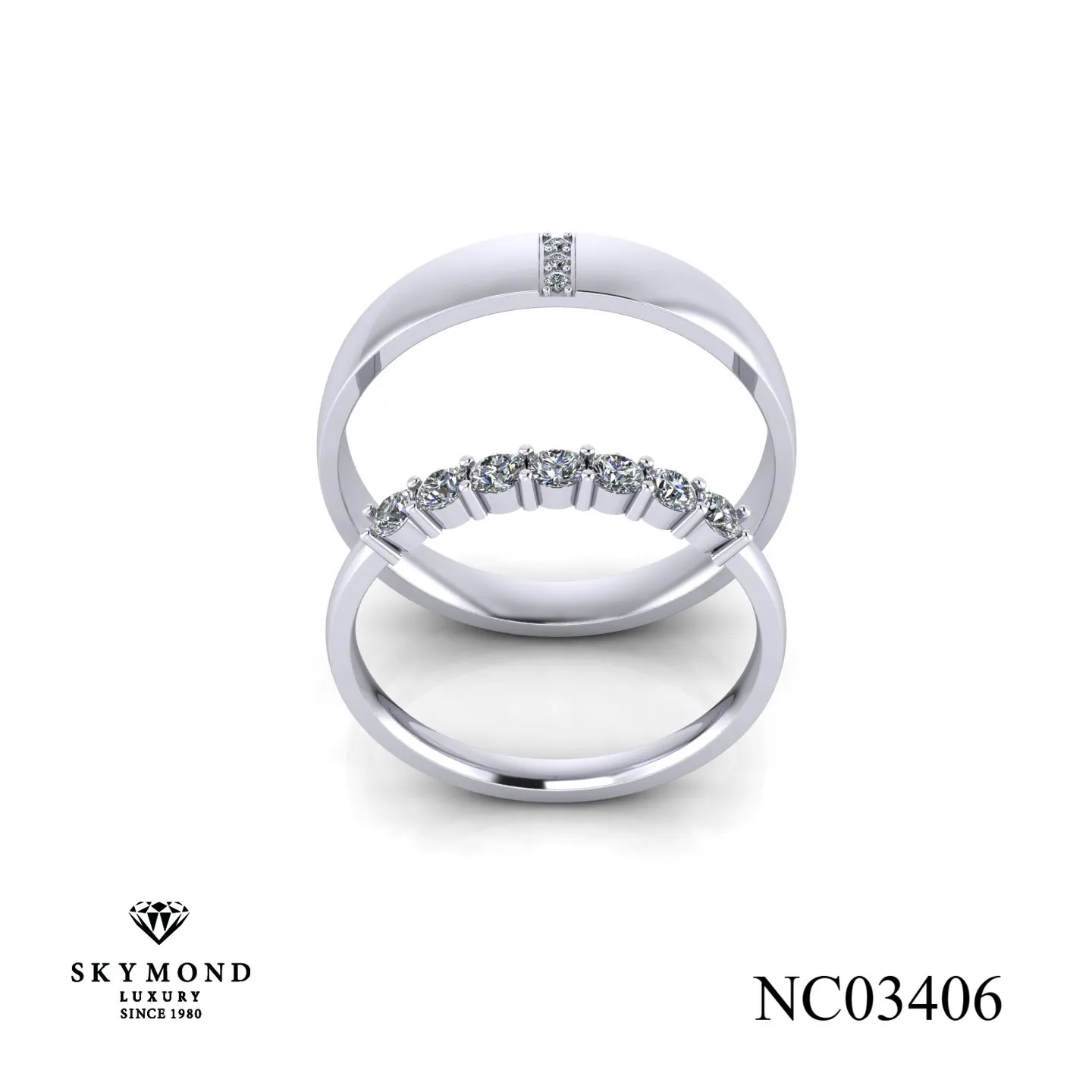nhẫn cưới skymond