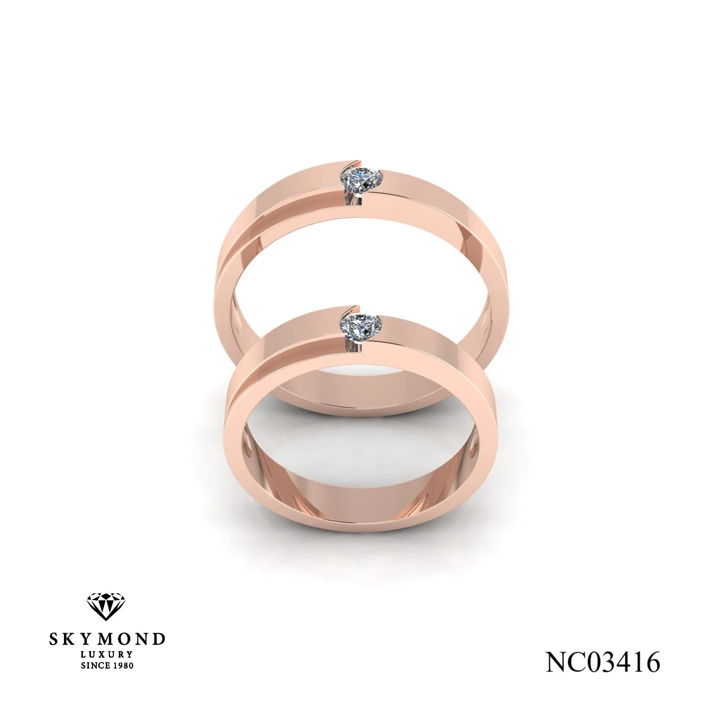 nhẫn cưới skymond