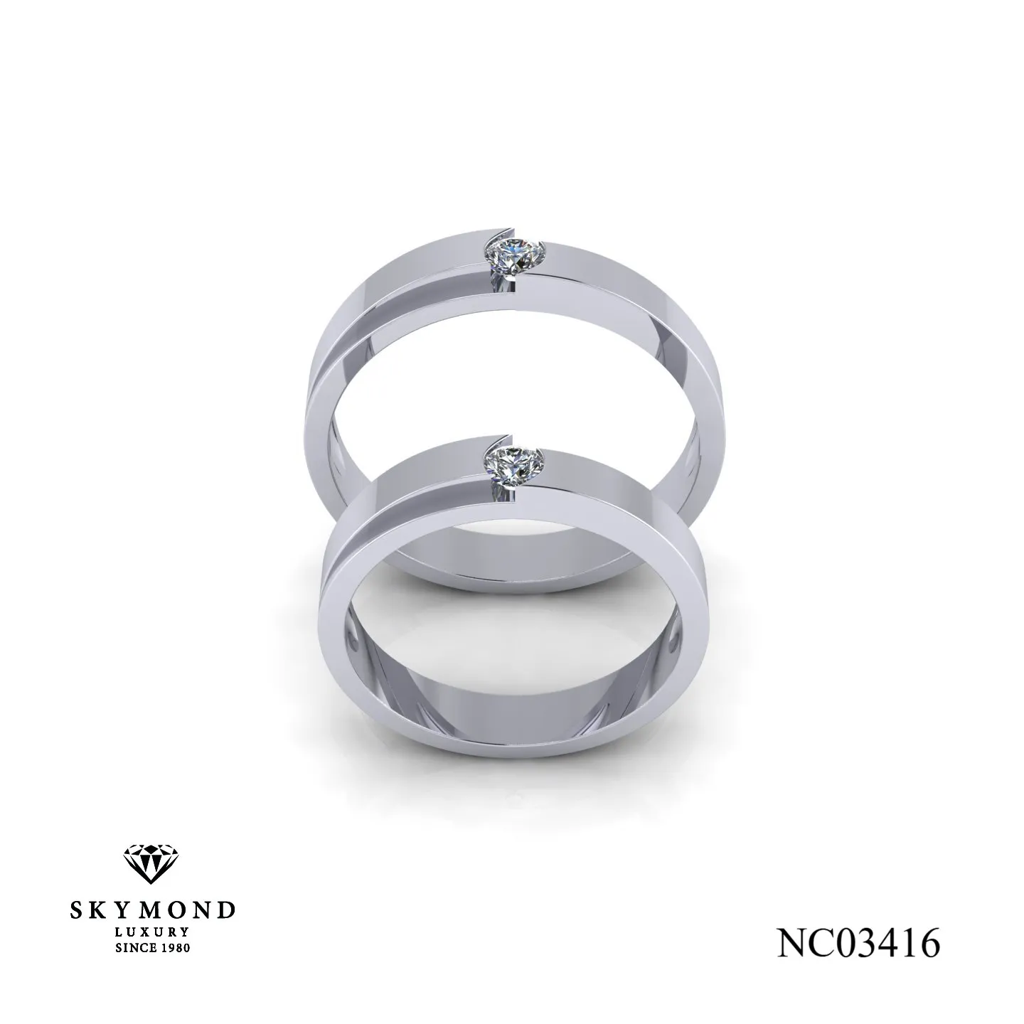 nhẫn cưới skymond