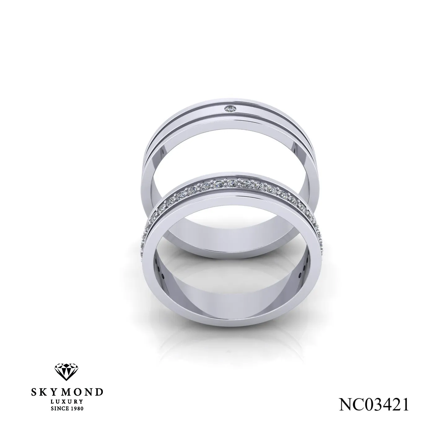 nhẫn cưới skymond