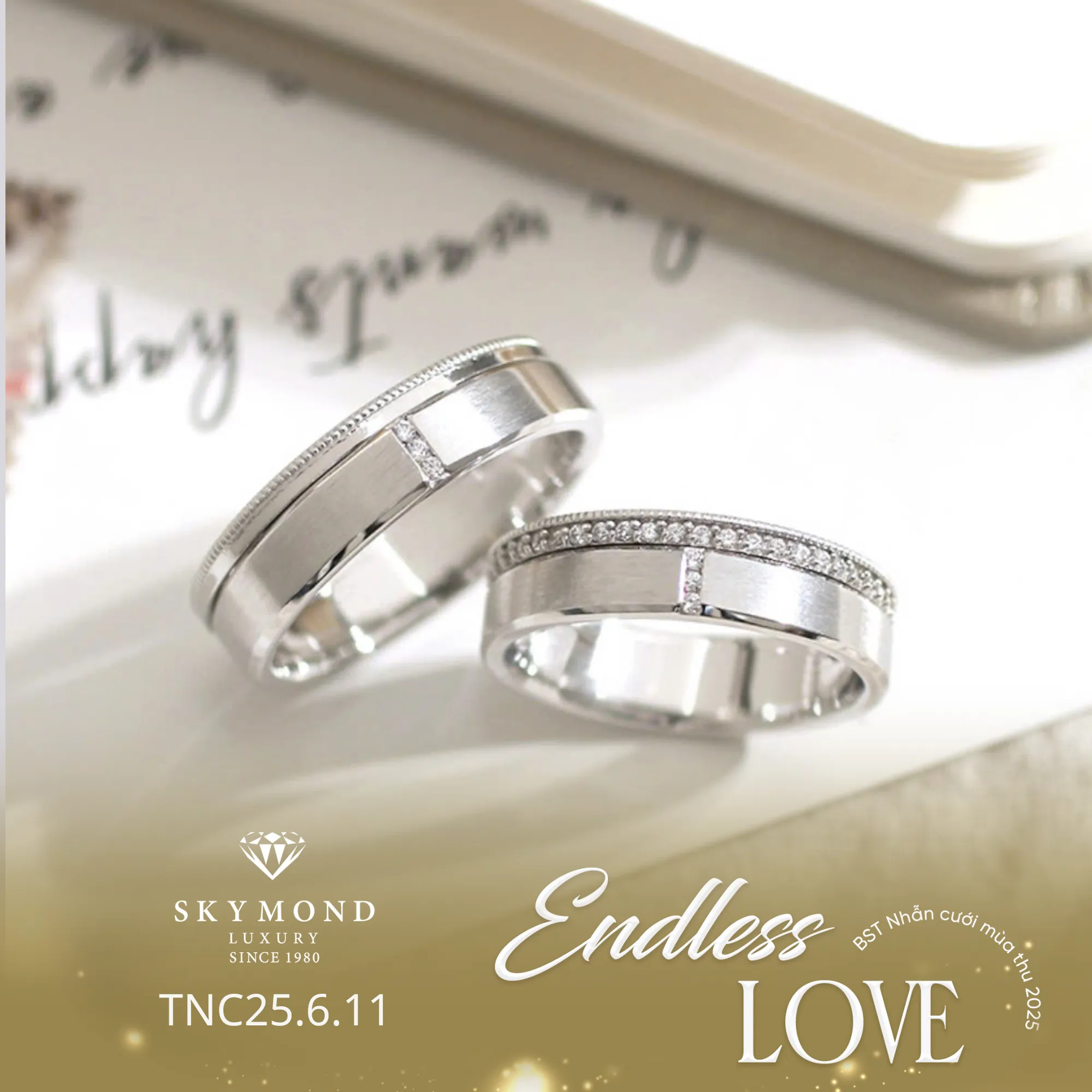 nhẫn cưới vàng 10k