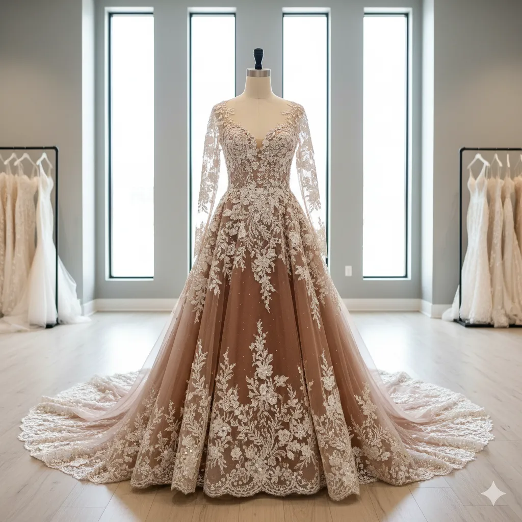 váy cưới cho người da ngăm