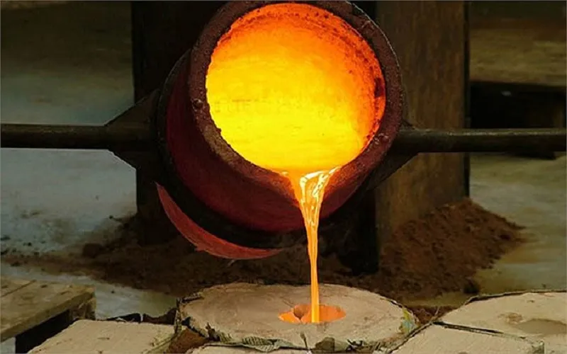 bạch kim nóng chảy