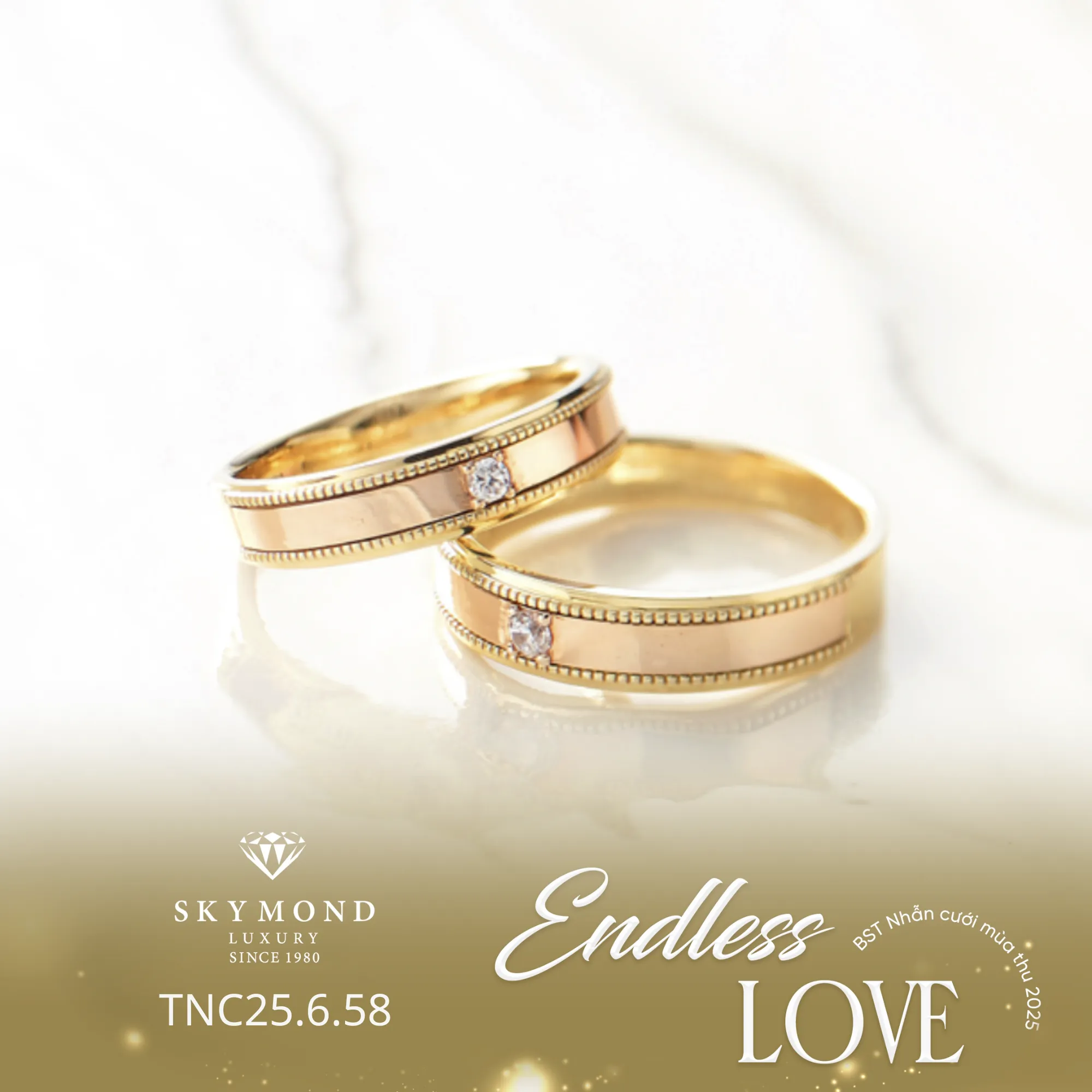 nhẫn cưới vàng 18k